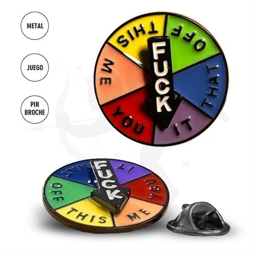 Pin para la ropa Fuck